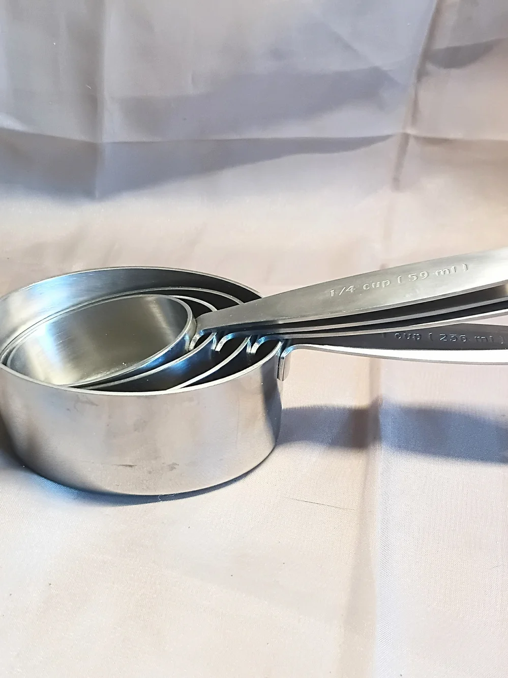 Cuisipro Stainless Steel Measuring Cup Set